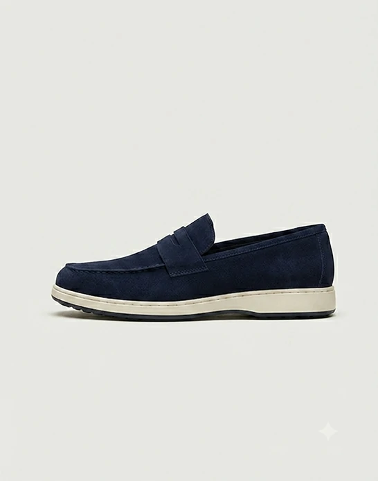 Ballerine homme Bleu